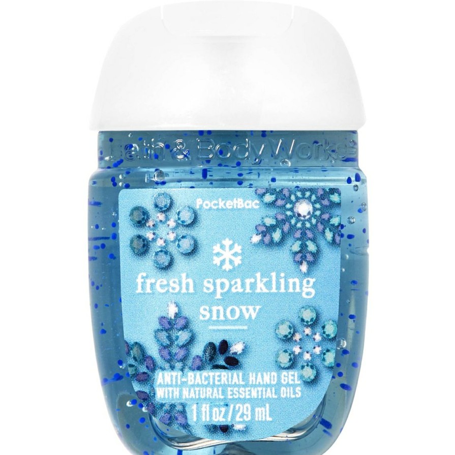 Beauty * | Discount Bath & Body Works Snow Beautiful Decor: Fresh Sparkling Snow Hand Sanitizer