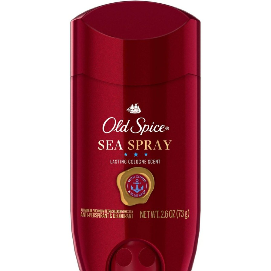 Beauty * | Best Sale Old Spice Red Reserve Sea Spray Invisible Solid Anti Perspirant Deodorant 2.6 Oz.