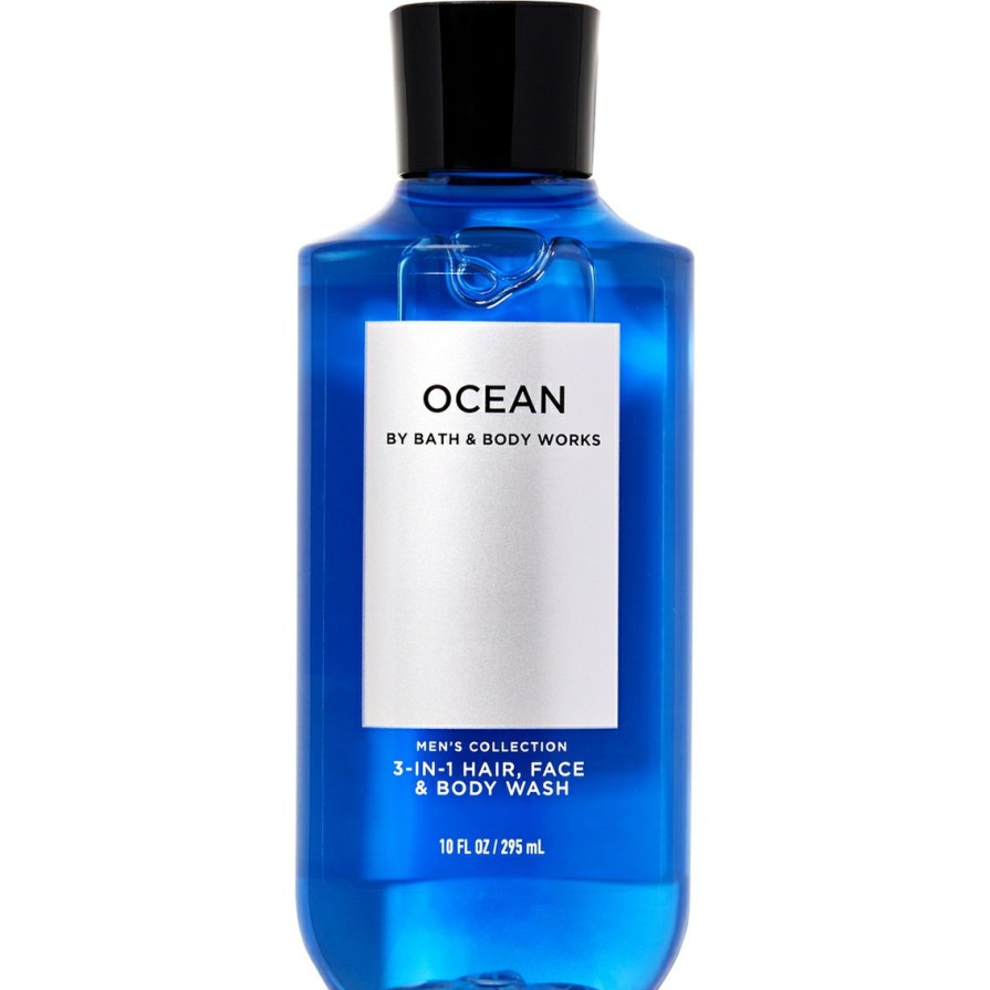 Beauty * | Best Deal Bath & Body Works Men'S Shower Gel Ocean 10 Oz.