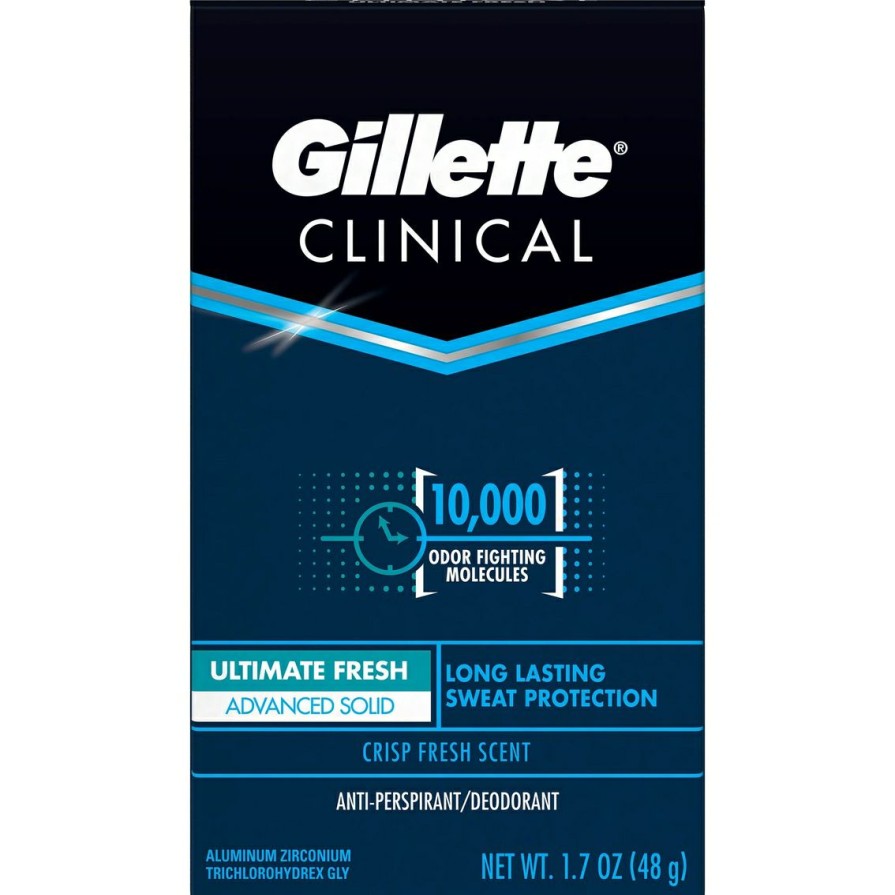 Beauty * | Flash Sale Gillette Clinical Strength All Day Fresh Advanced Solid Antiperspirant Deodorant