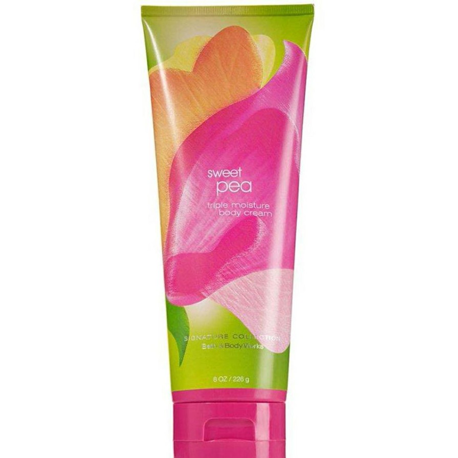 Beauty * | Brand New Bath & Body Works Sweet Pea Triple Moisture Body Cream