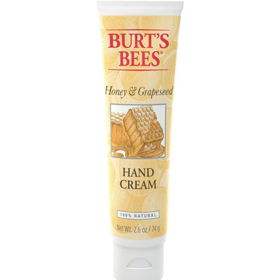 Beauty * | Best Reviews Of Burt'S Bees Honey & Grapeseed Hand Cream 2.6 Oz.