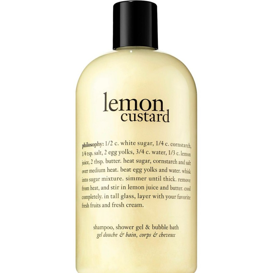 Beauty * | Hot Sale Philosophy Lemon Custard Shower Gel