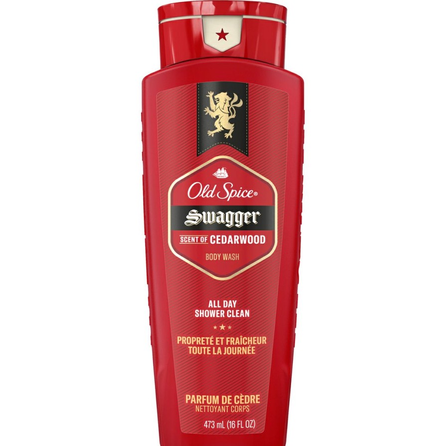 Beauty * | Brand New Old Spice Red Zone Swagger Body Wash 16 Oz.