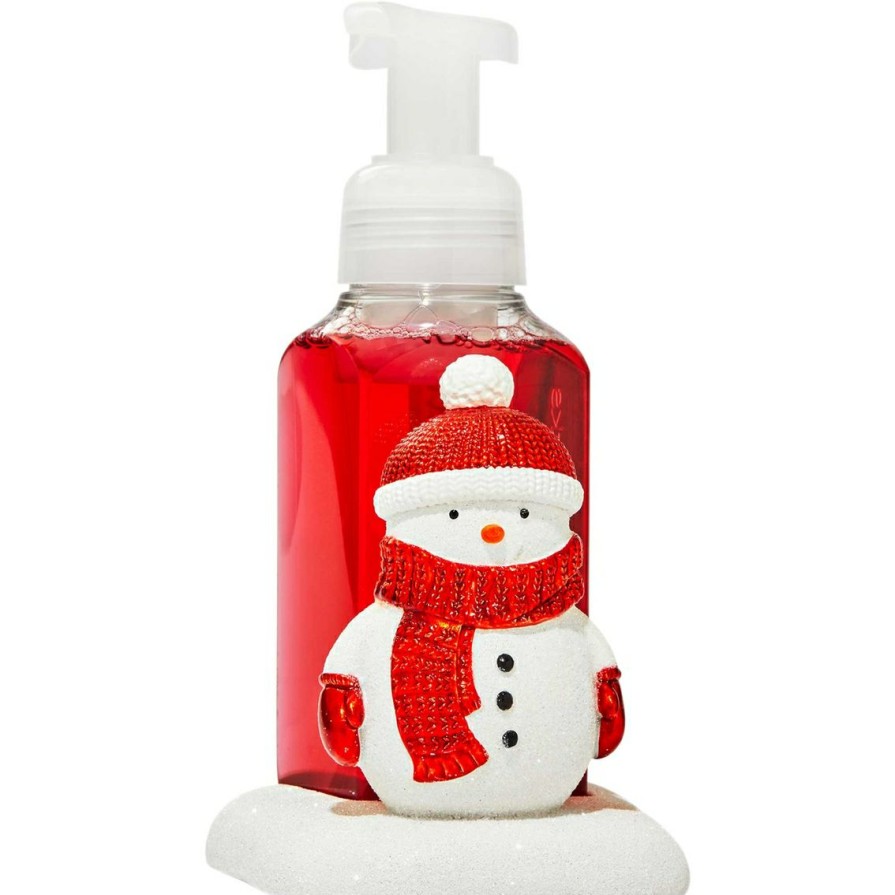 Beauty * | Best Reviews Of Bath & Body Works Snowman Decor Soap Sleeve