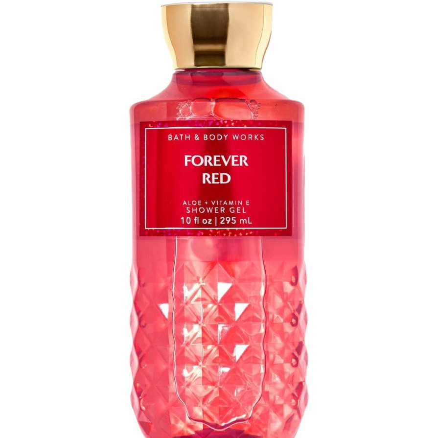 Beauty * | Budget Bath & Body Works Holiday Faceted: Forever Red Shower Gel