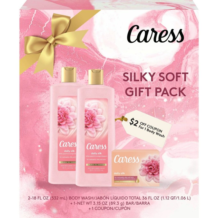 Beauty * | Best Pirce Caress Daily Silky Soft Gift Pack