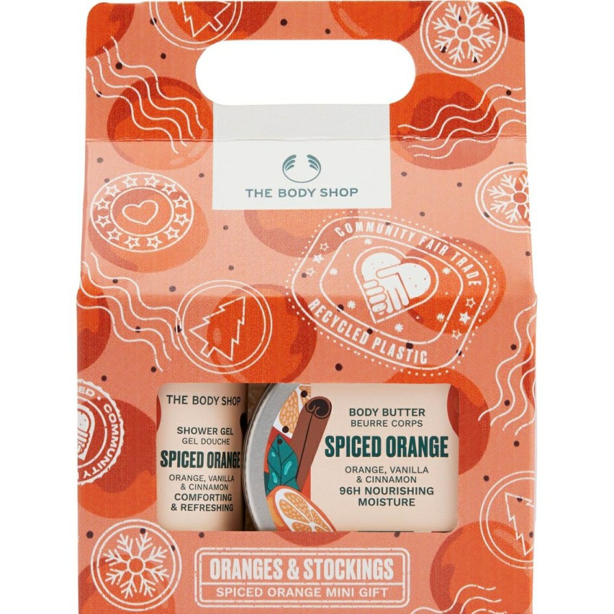 Beauty * | Best Sale The Body Shop Oranges And Stockings Mini 3 Pc. Gift Set