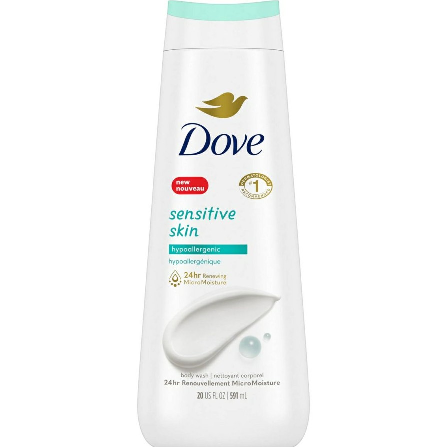 Beauty * | Best Deal Dove Body Wash Sensitive Skin 20Oz