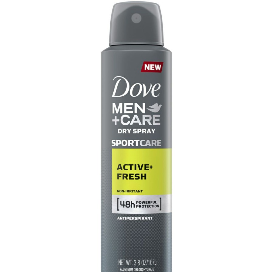 Beauty * | Best Reviews Of Dove Men + Care Sport Active And Fresh Antiperspirant Deodorant Dry Spray 3.8 Oz.