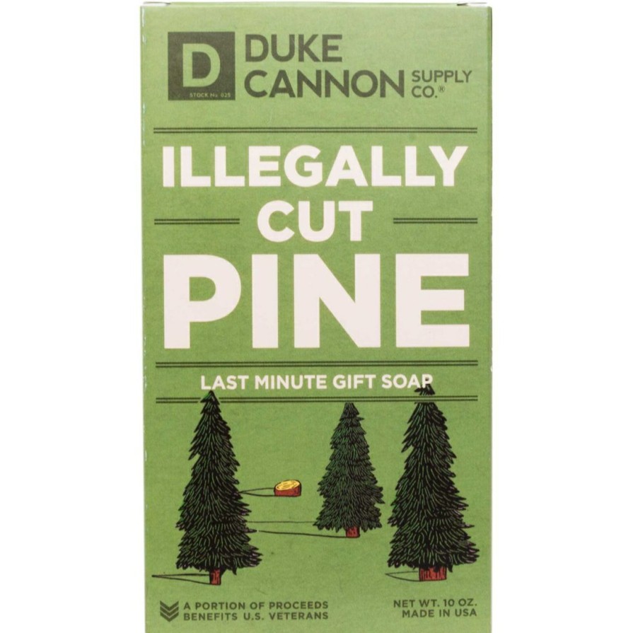 Beauty * | Buy Duke Cannon Illegally Cut Pine Soap 10 Oz.