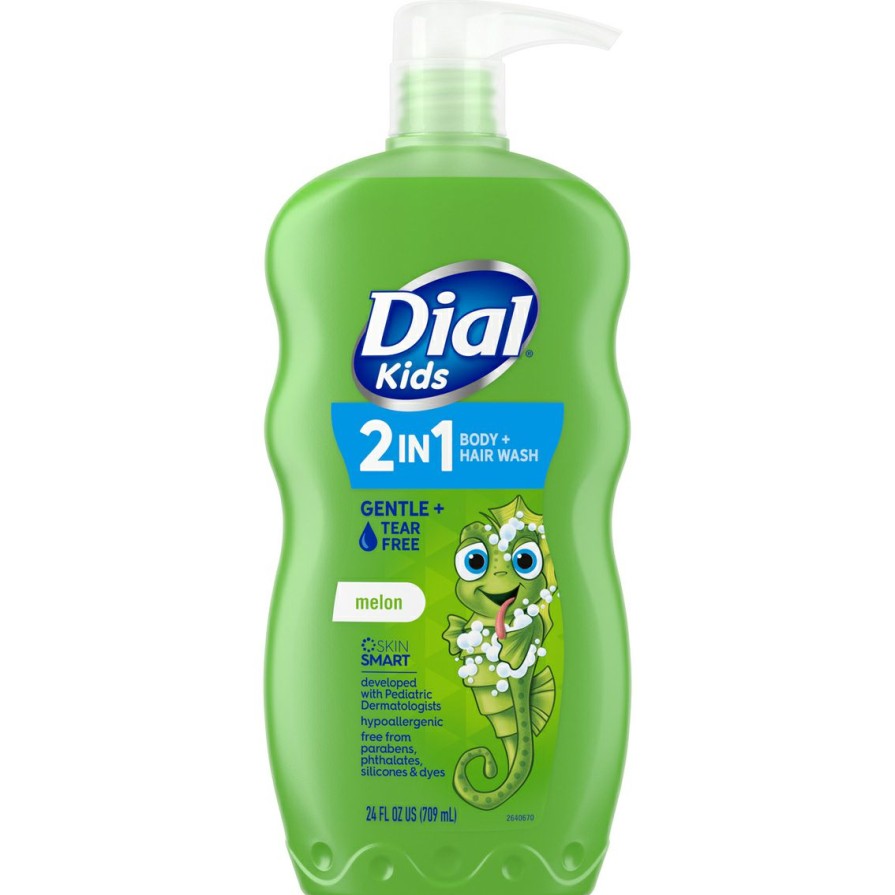 Beauty * | Promo Dial Kids Melon Hair And Body Wash 24 Oz.