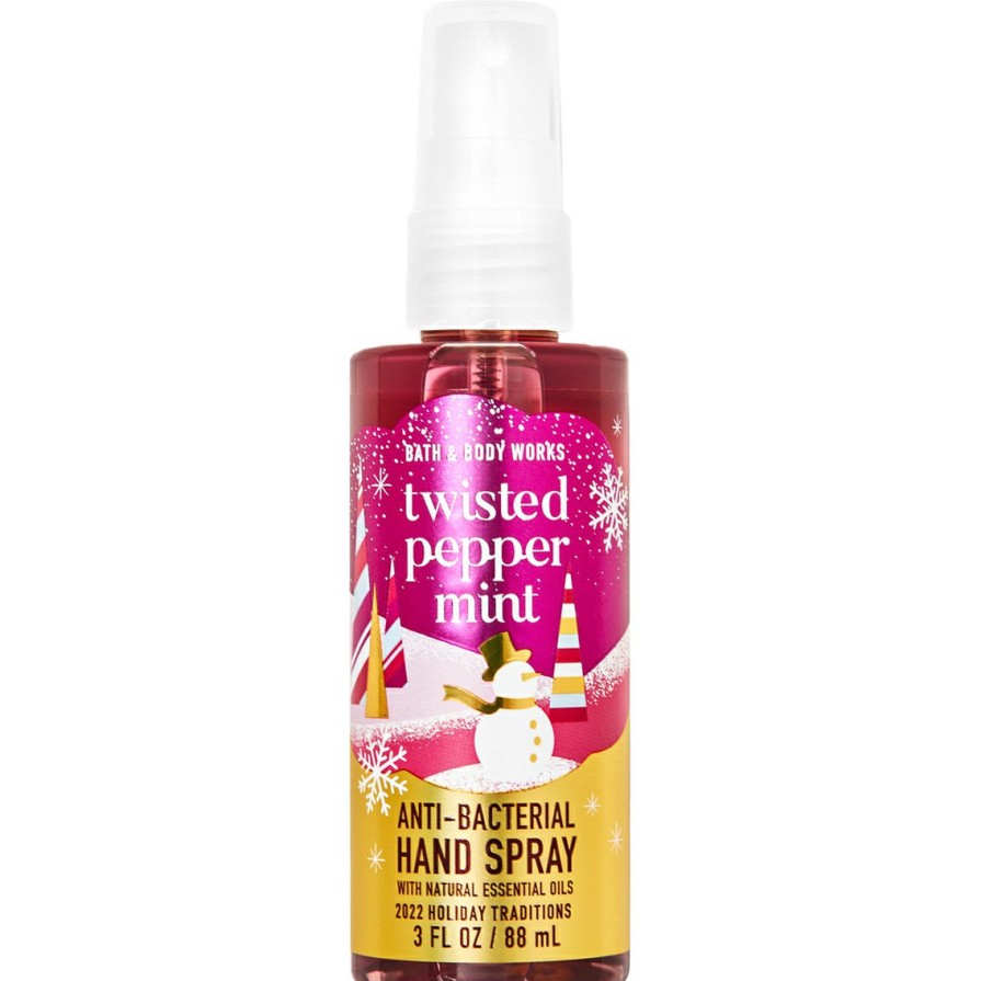 Beauty * | Hot Sale Bath & Body Works Winter Candy Apple Hand Sanitizer Spray 3 Oz.