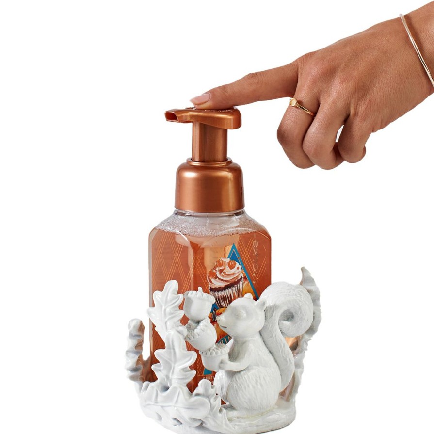 Beauty * | Best Sale Bath & Body Works Squirrel Decor Soap Sleeve