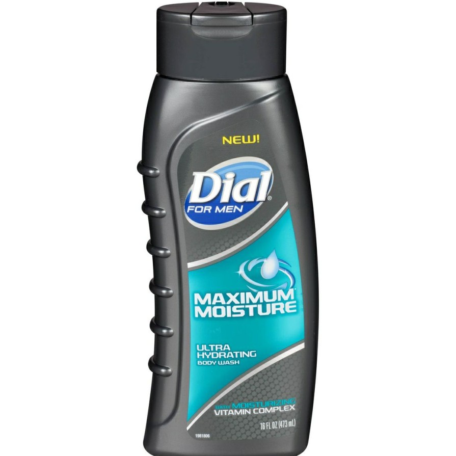 Beauty * | Promo Dial For Men Maximum Moisture Body Wash 16 Oz.