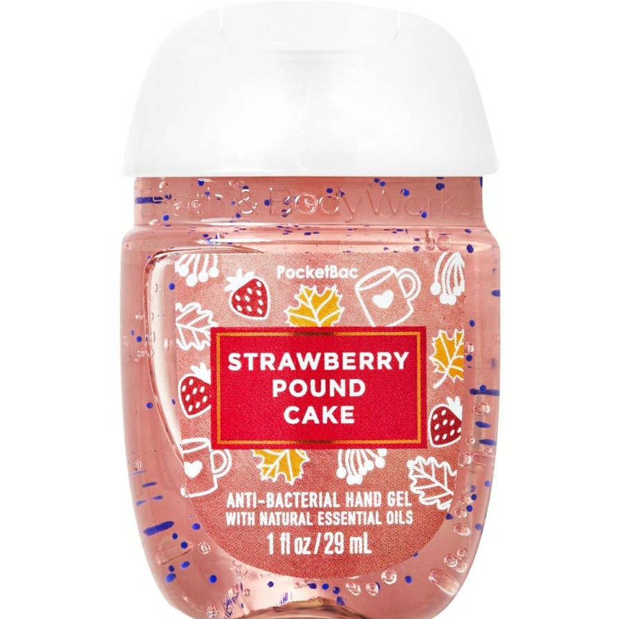 Beauty * | Cheap Bath & Body Works Strawberry Pound Cake Pocketbac