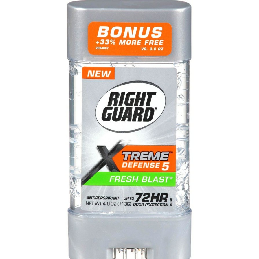 Beauty * | Wholesale Right Guard Xtreme Defense 5 Fresh Blast Gel Antiperspirant