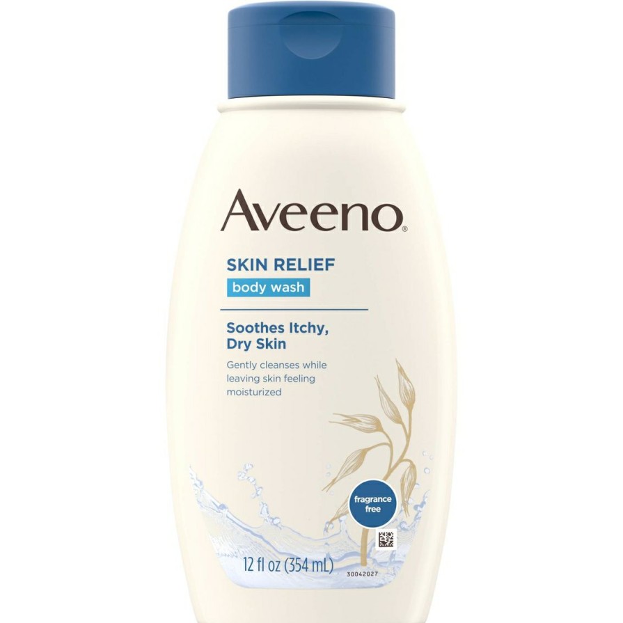 Beauty * | Deals Aveeno Skin Relief Body Wash 12 Oz.