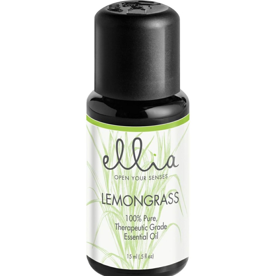 Beauty * | Best Reviews Of Ellia Lemongrass Therapeutic Grade 15Ml Essential Oil