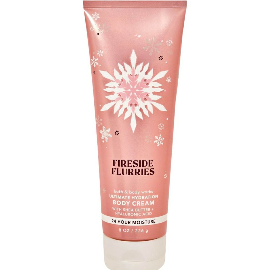 Beauty * | Deals Bath & Body Works Snow Beautiful: Body Cream Fireside Flurries