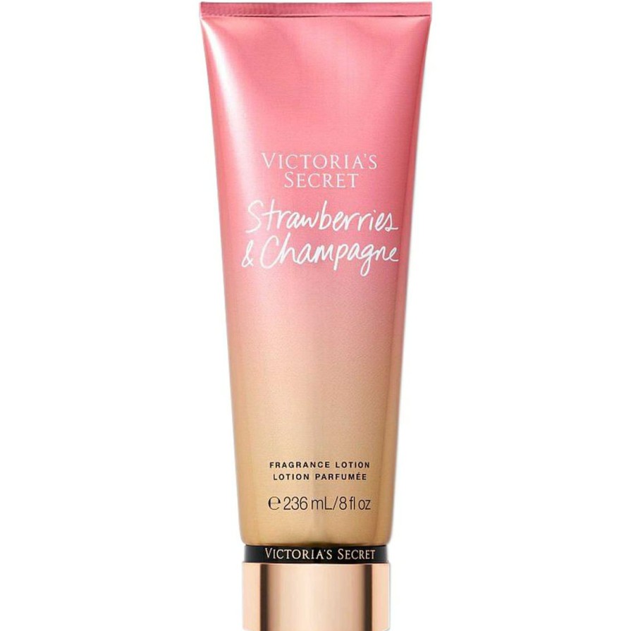 Beauty * | Discount Victoria'S Secret Strawberries And Champagne Fragrance Lotion 8 Oz.