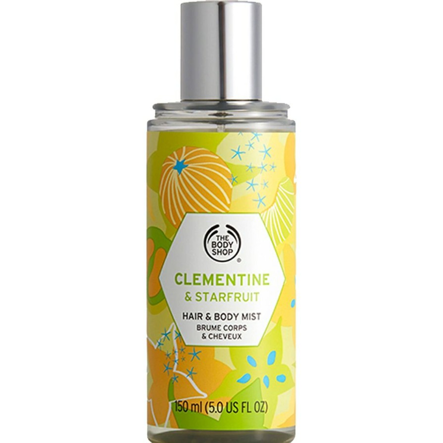 Beauty * | Cheapest The Body Shop Clementine And Starfruit Hair And Body Mist