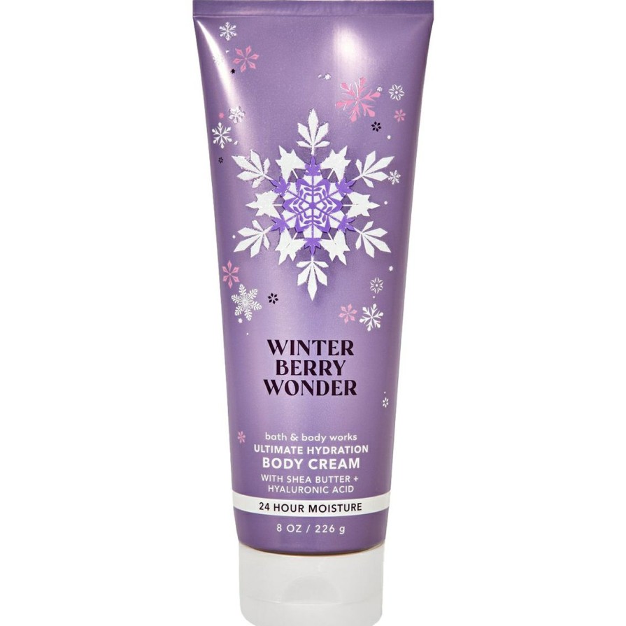 Beauty * | Cheapest Bath & Body Works Snow Beautiful: Winterberry Wonder Body Cream