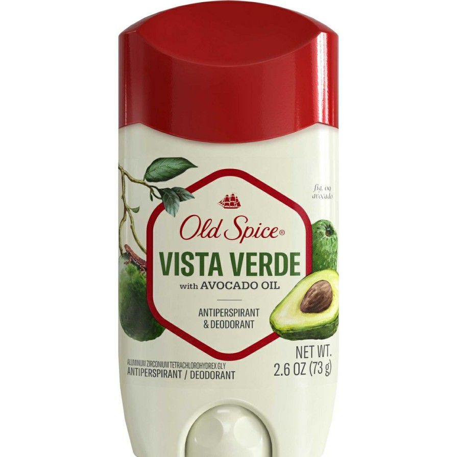 Beauty * | Promo Old Spice Vista Verde With Avocado Oil Antiperspirant Deodorant 2.6 Oz.