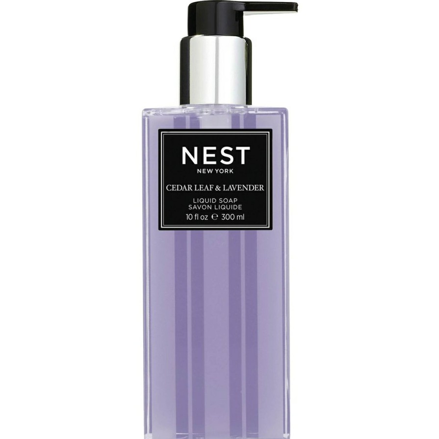 Beauty * | Coupon Nest Fragrances Cedar Leaf And Lavender Liquid Soap