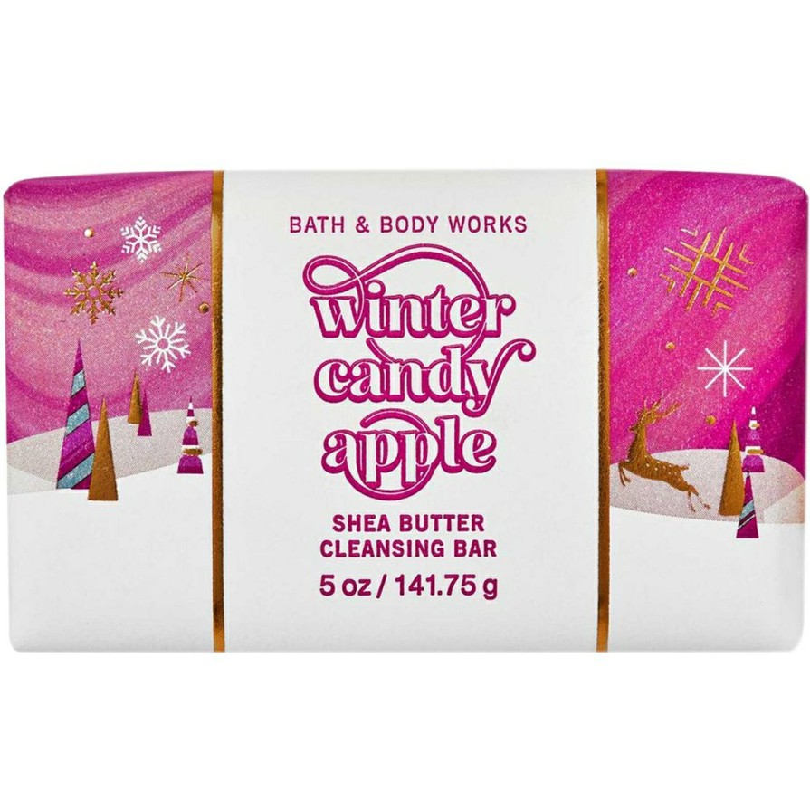 Beauty * | Top 10 Bath & Body Works Winter Candy Apple Bar Soap