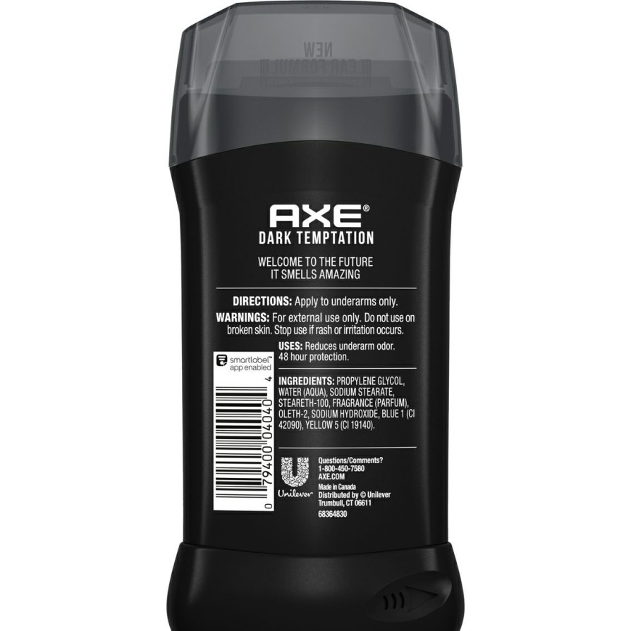 Beauty * | Deals Axe Dual Action Deodorant Stick Dark Temptation Men'S Deodorant