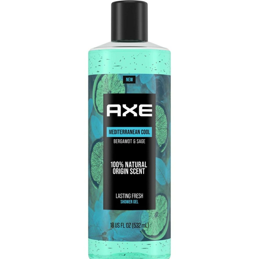 Beauty * | Cheapest Axe Body Wash Mediterranean Breeze 18 Oz.