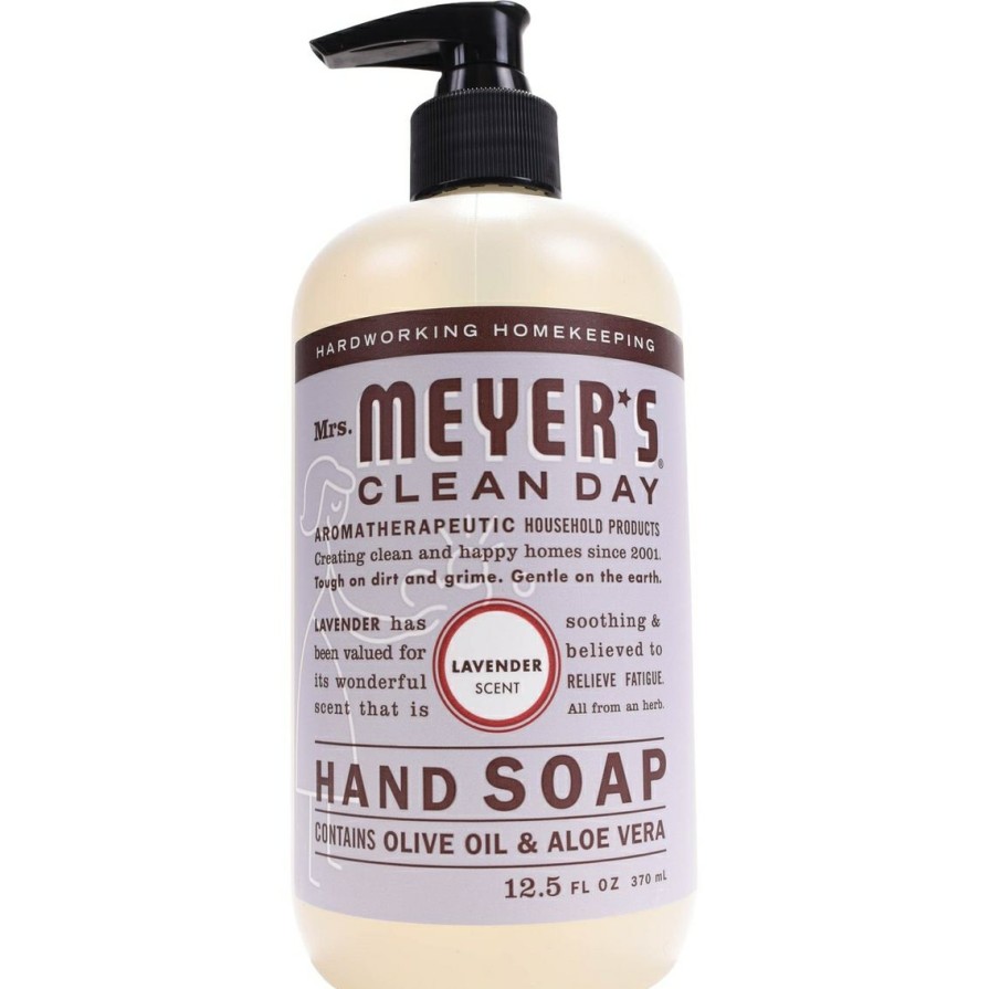 Beauty * | New Mrs. Meyer'S Clean Day Liquid Hand Soap, Lavender