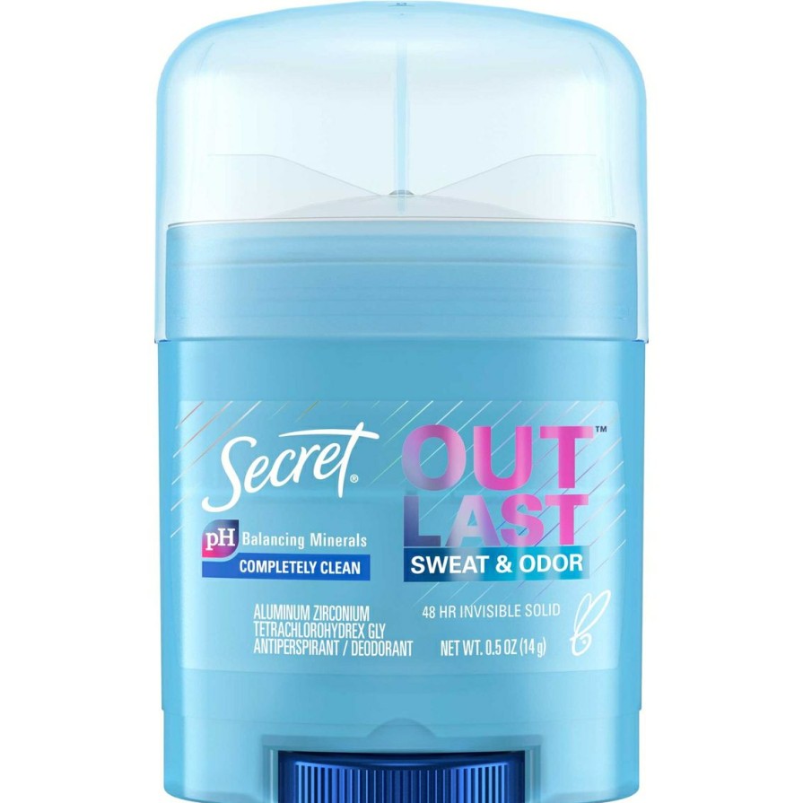 Beauty * | Hot Sale Secret Invisible Solid Outlast Completely Clean .5 Oz.