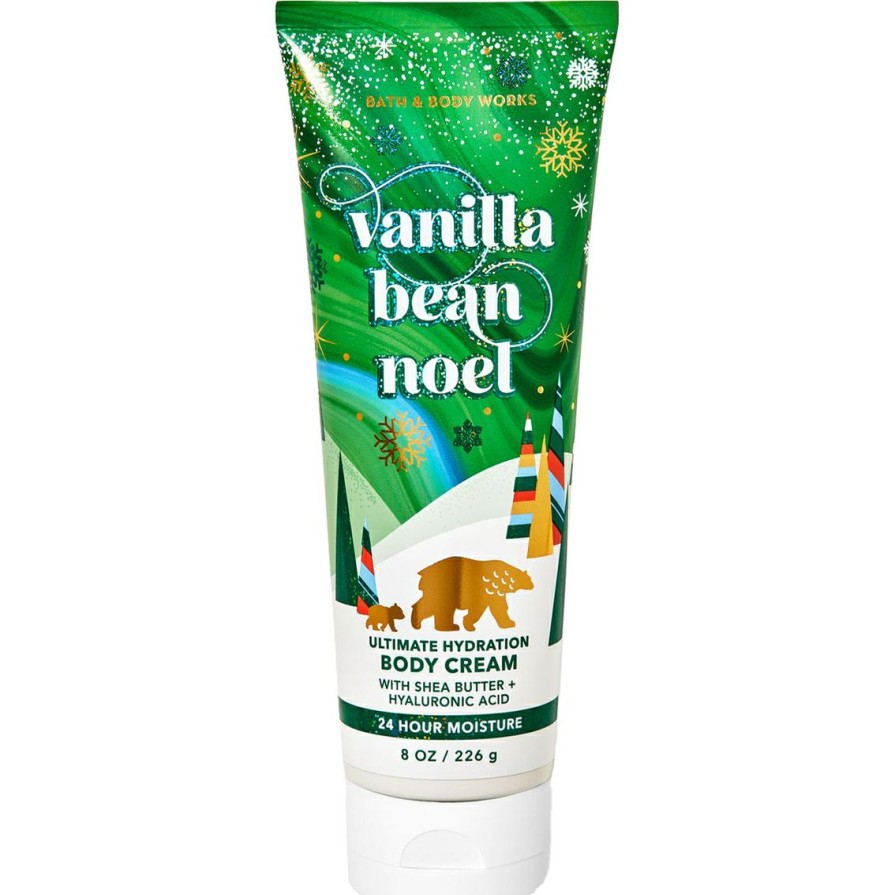 Beauty * | Brand New Bath & Body Works Holiday Traditions: Body Cream Vanilla Bean Noel