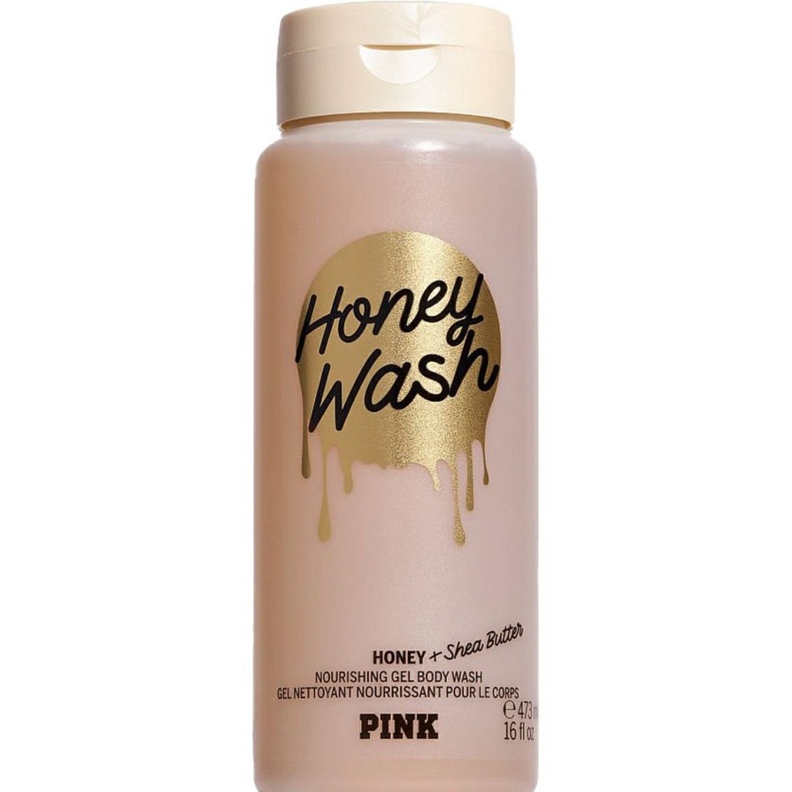 Beauty * | Best Pirce Victoria'S Secret Pink Honey Nourishing Body Wash 16 Oz.