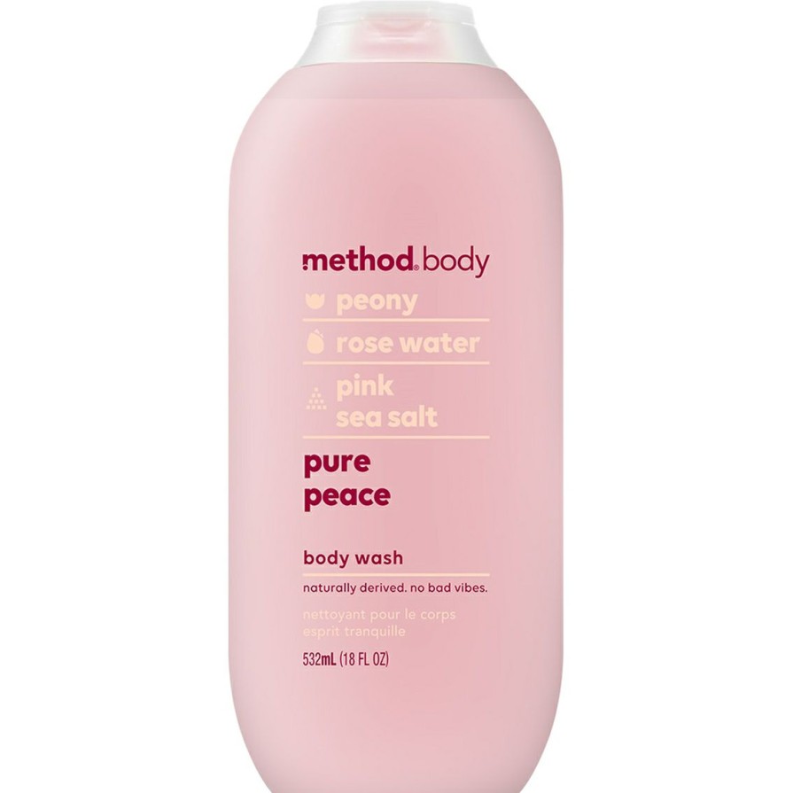 Beauty * | Discount Method Women'S Pure Peace Bodywash 18 Oz.