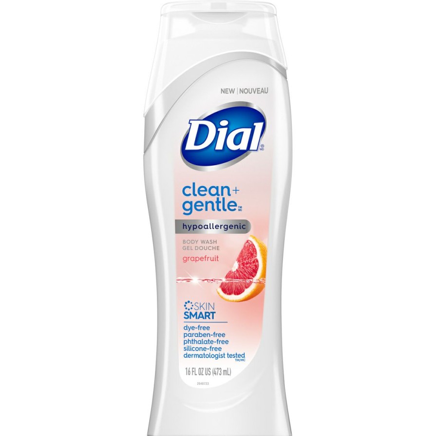 Beauty * | Best Pirce Dial Clean And Gentle Grapefruit Body Wash 16 Oz.