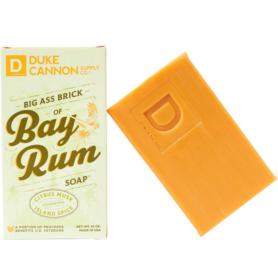 Beauty * | Best Deal Duke Cannon Big Ass Brick Of Bay Run Bar Soap