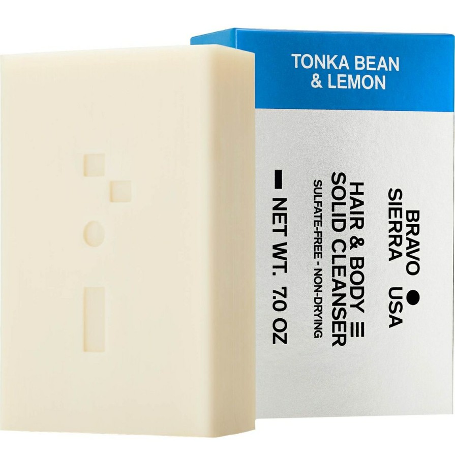 Beauty * | Wholesale Bravo Sierra Tonka Bean And Lemon Hair And Body Solid Cleanser