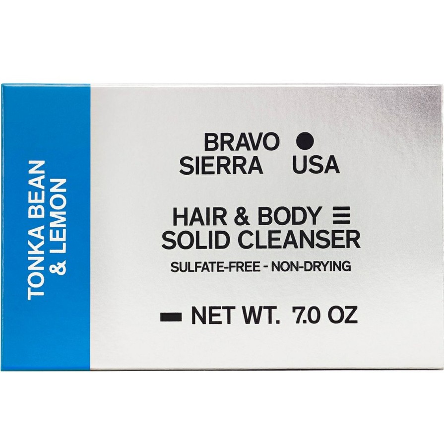 Beauty * | Wholesale Bravo Sierra Tonka Bean And Lemon Hair And Body Solid Cleanser