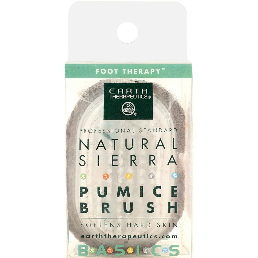 Beauty * | Flash Sale Earth Therapeutics Natural Pumice Brush