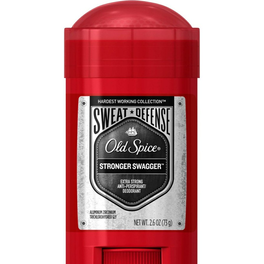 Beauty * | Hot Sale Old Spice Sweat Defense Stronger Swagger Anti Perspirant And Deodorant 2.6 Oz.