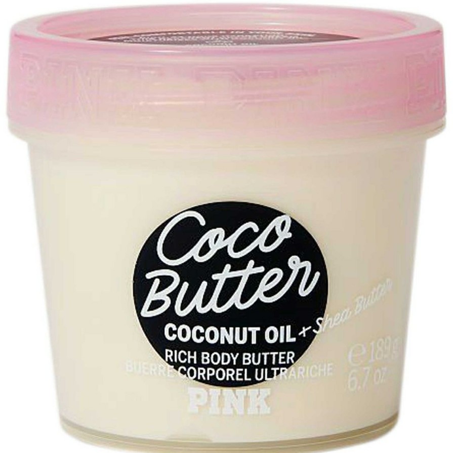 Beauty * | Top 10 Victoria'S Secret Pink Coconut Body Butter 6.7 Oz.