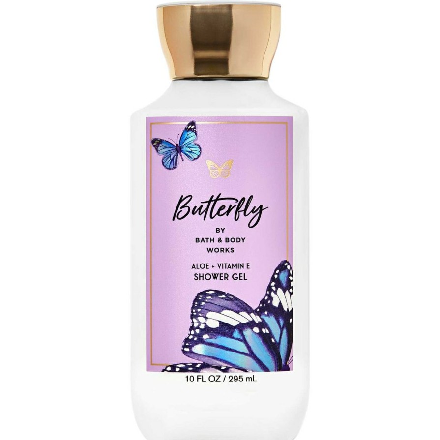 Beauty * | Best Deal Bath & Body Works Butterfly Shower Gel