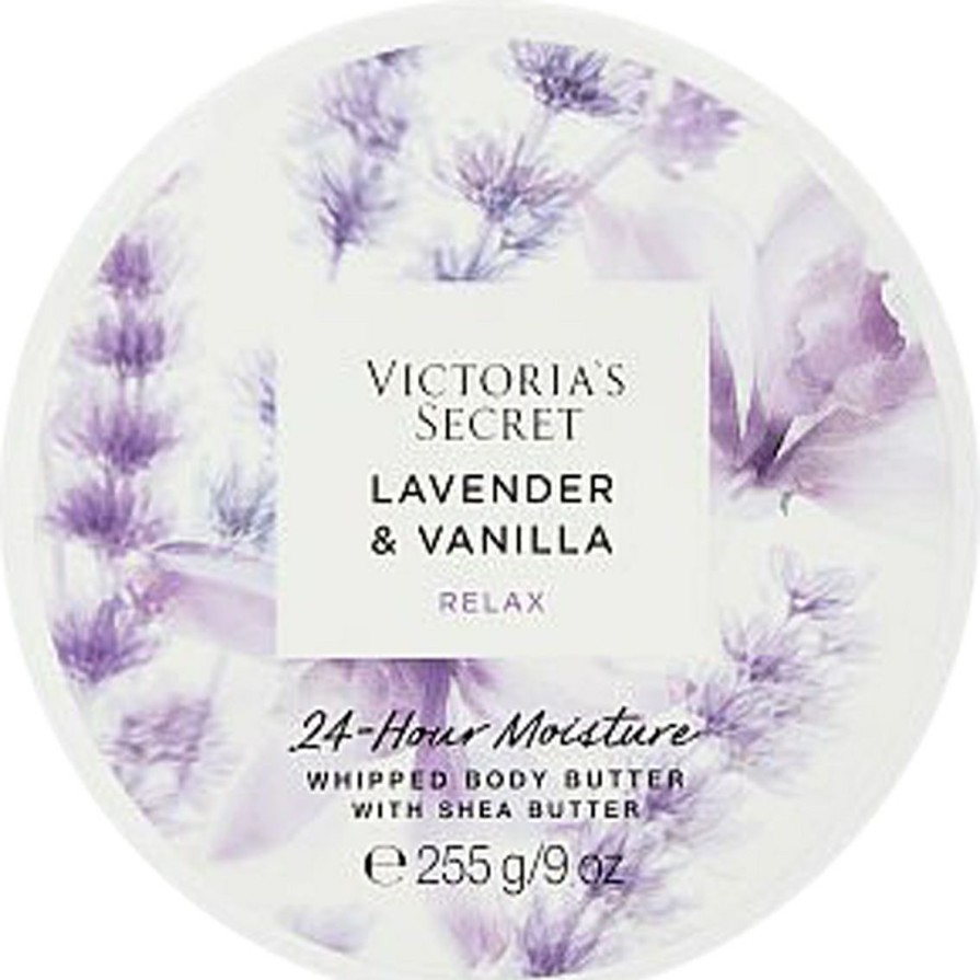 Beauty * | Hot Sale Victoria'S Secret Lavender And Vanilla Body Butter 9 Oz.