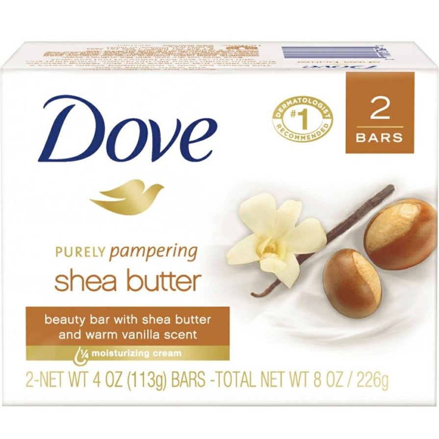 Beauty * | Best Sale Dove Purely Pampering Shea Butter With Warm Vanilla Beauty Bar