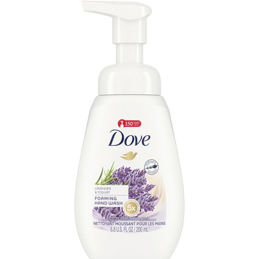 Beauty * | Cheapest Dove Lavender And Yogurt Foaming Liquid Hand Wash, 6.8 Oz.