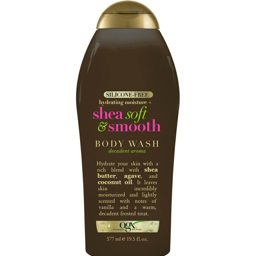 Beauty * | Top 10 Ogx Shea Soft & Smooth Body Wash 19.5 Oz.