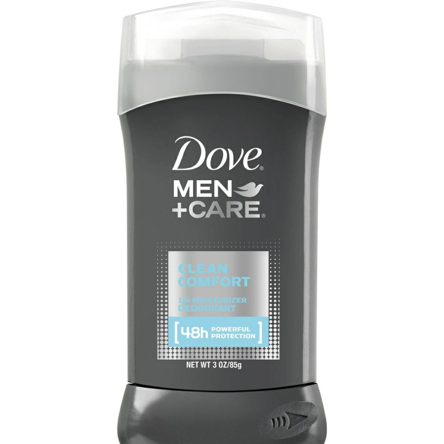 Beauty * | Promo Dove + Men Clean Comfort Deodorant Stick 3 Oz.